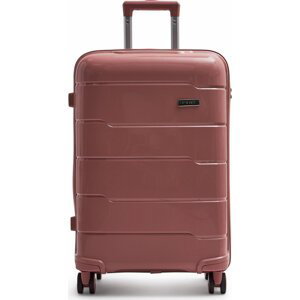 Střední kufr Pierre Cardin LEE01 103-24 Růžová
