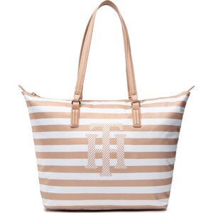 Kabelka Tommy Hilfiger Poppy Tote AW0AW11343 Béžová