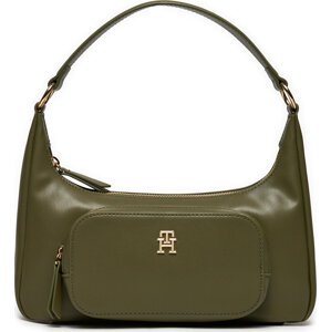 Kabelka Tommy Hilfiger Soft Utility Shoulder Bag Pu AW0AW16711 Khaki