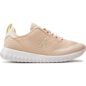 Sneakersy Calvin Klein Jeans Spor Run Eva Slipon Over Mesh Wn YW0YW00937 Peach Blush/Creamy White 0JV