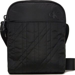 Brašna Calvin Klein Jeans Qulited Reporter 14 K50K512160 Černá