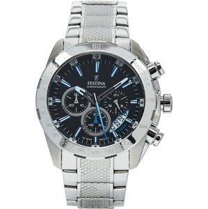 Hodinky Festina Timeless Chronograph 20668/6 Navy/Silver