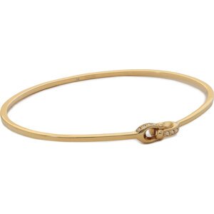 Náramek Coach Interlock Pave C Bangle Bracelet 37440615GLD710 Zlatá