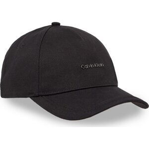 Kšiltovka Calvin Klein Metal Lettering Bb Cap K50K511999 Černá