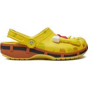 Nazouváky Crocs Spongebob Classic Clog 209824 Žlutá