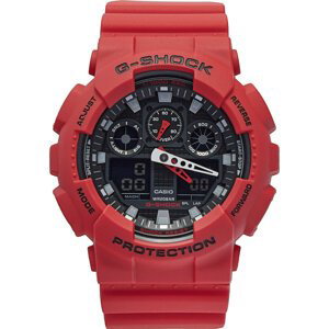 Hodinky G-Shock GA-100B-4AER Červená