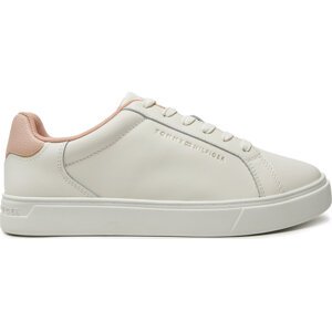 Sneakersy Tommy Hilfiger Essential Court Sneaker FW0FW08000 Růžová