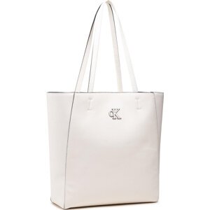 Kabelka Calvin Klein Minimal Monogram Shopper32 K60K609292 Béžová