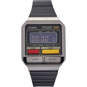 Hodinky Casio Vintage 80s A120WEGG-1BEF Šedá