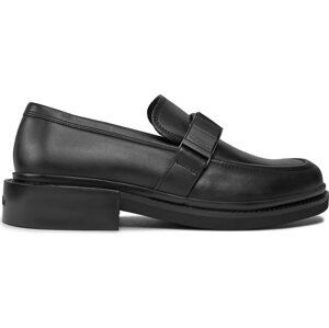 Lordsy Calvin Klein Moccasin W/ Iconic Plaque HM0HM01452 Černá