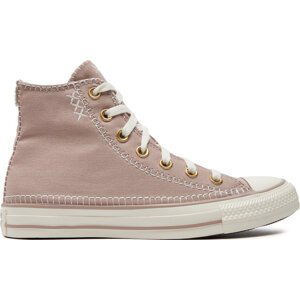 Plátěnky Converse Chuck Taylor All Star Crafted Stitching A07548C Hnědá