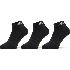 Nízké ponožky Unisex adidas Cushioned Sportswear Ankle Socks 3 Pairs IC1277 Černá