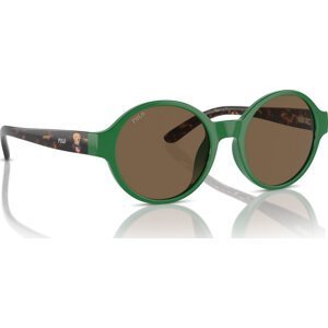 Dětské sluneční brýle Polo Ralph Lauren 0PP9508U 619273 Zelená