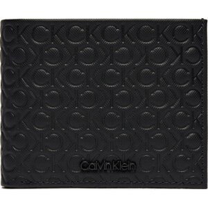 Velká pánská peněženka Calvin Klein Ck Must Mono Bifold 5Cc W/Coin K50K511941 Černá