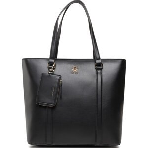 Kabelka Tommy Hilfiger Life Soft Tote AW0AW13138 Černá