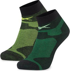 Sada 2 párů nízkých ponožek unisex Reebok R0403-SS24 (2-pack) Černá