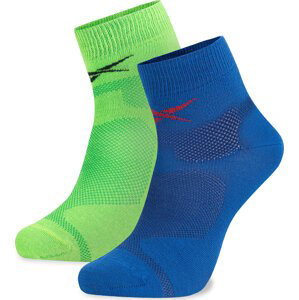 Sada 2 párů nízkých ponožek unisex Reebok R0403-SS24 (2-pack) Modrá