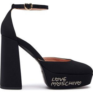 Lodičky LOVE MOSCHINO JA1030CG1IIM0000 Černá