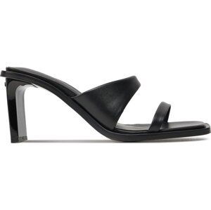 Nazouváky Calvin Klein Heel Slide 70 Lth HW0HW02072 Černá