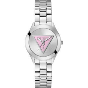 Dámské hodinky Guess Tri Plaque GW0675L1 Stříbrná