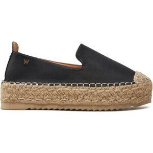 Espadrilky Wrangler Jolene Women Low 20241050 Černá