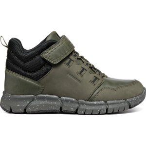 Kotníková obuv Geox J Flexyper Boy B Abx J949XA 032FU C0450 S Zelená