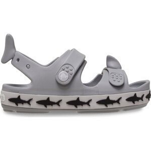 Sandály Crocs Crocband Cruiser Shark Sandal T 210031 Šedá