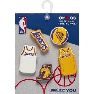 Ozdoba na obuv Crocs Jibbitz Nba Los Angeles Lakers 5pck 10011275 Barevná