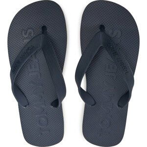 Žabky Tommy Jeans Tjw Logo Flip Flop EN0EN02447 Tmavomodrá