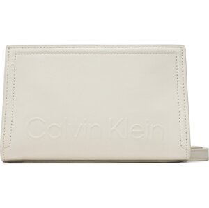 Kabelka Calvin Klein Minimal Hardware Crossbody K60K609846 Béžová