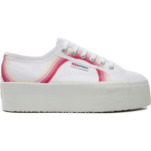 Tenisky Superga Round Stripes 2790 S4128TW Bílá