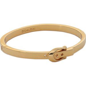 Náramek Coach C Buckle Hinged Bangle Bracelet 37341898GLD710 Zlatá