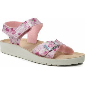 Sandály Geox J Sandal Costarei Gi J15EAB000QDC8005 D Pink