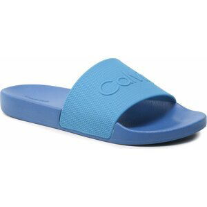 Nazouváky Calvin Klein Pool Slide Rubber HM0HM00636 Ultra Blue C66