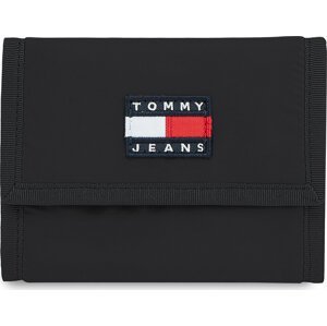 Pánská peněženka Tommy Jeans Tjm Heritage Trifold AM0AM11714 Black BDS