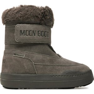 Sněhule Moon Boot Junior Park Dtrap Boot Suede 80D3440040 Šedá