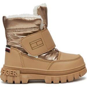 Sněhule Tommy Hilfiger Fur Boot T1A5-33605-1695 M Béžová