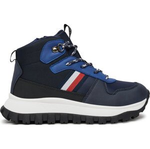 Kotníková obuv Tommy Hilfiger T3B9-33680-1696A S Tmavomodrá