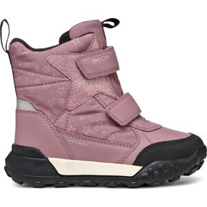 Sněhule Geox J Trekkyup Girl B Ab J46M7C 0MNBC C8006 S Růžová