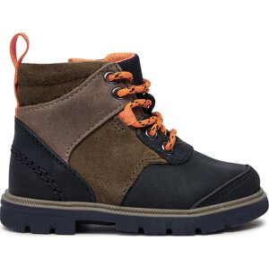 Kotníková obuv Clarks Lorcam Hike T 26178391 Khaki