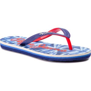 Žabky Pepe Jeans Beach Uk Boy PBS70025 Tmavomodrá