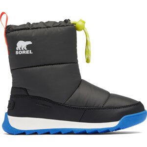 Sněhule Sorel Youth Whitney™ II Plus Puffy Wp 2088571093 Šedá