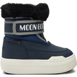 Sněhule Moon Boot Junior Park Strap 80D3440030 Tmavomodrá