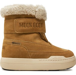 Sněhule Moon Boot Junior Park Dtrap Boot Suede 80D3440040 Hnědá