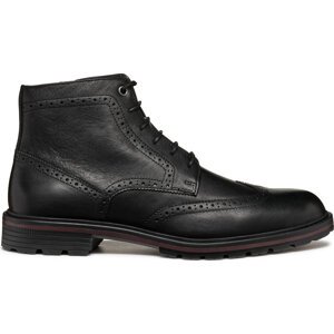Kotníková obuv Geox U Walk Pleasure C U46HAB 00064 C9999 Černá