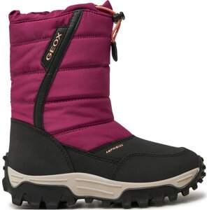 Sněhule Geox J Himalaya Girl B Ab J26FTA 0FU54 CP87G S Růžová