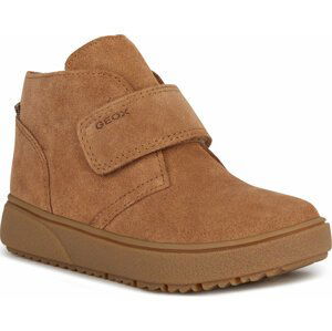 Kozačky Geox J Theleven Boy J36LDC 00022 C5102 D Caramel