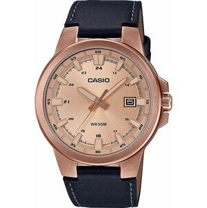 Hodinky Casio MTP-E173RL-5AVEF Black/Rose Gold