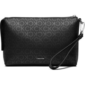 Kosmetický kufřík Calvin Klein Ck Must Washbag_Epi Mono K60K611377 Černá