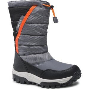 Sněhule Geox J Himalaya B.B Abx A J26FRA 0FU50 C0904 D Dk Grey/Orange